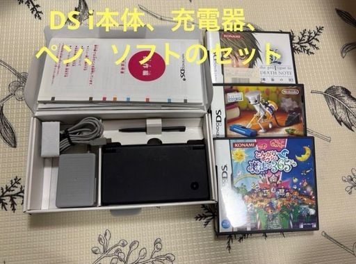 ニンテンドーDSi 本体とゲームソフトセット3本 (さむがり