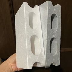 未使用品　発泡スチロールレンガ