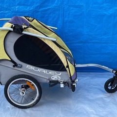 子供、ペット大喜び 自転車 キッズ　トレーラー　burley バーレー　ハニービー　の画像