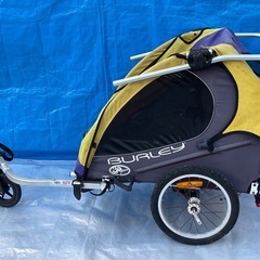 子供、ペット大喜び 自転車 キッズ　トレーラー　burley バーレー　ハニービー　の画像