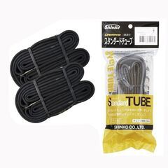 Shinko、IRCほか◇自転車チューブ 仏式 ２本（700-28/32C）の画像