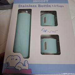 スヌーピー　ステンレスボトル　&　2cups