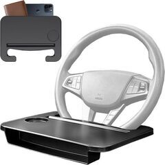 2WAY 車載テーブル 車用トレイ ハンドルテーブル シートサイ...