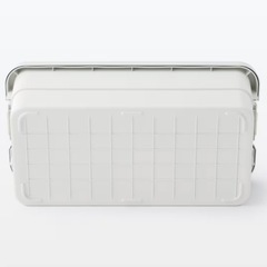 『無印良品』  ポリプロピレン頑丈収納ボックス　特大70L❌3個の画像
