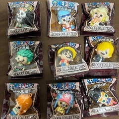 【フィギュア&コースター】　麦わらの一味　２種セット　ワンピース