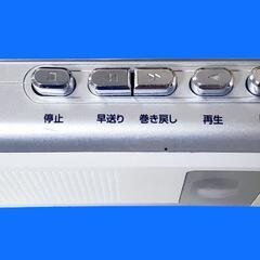 テープレコーダー、カセット録音機、ボイスレコーダー、カセットプレーヤー、録音機、の画像