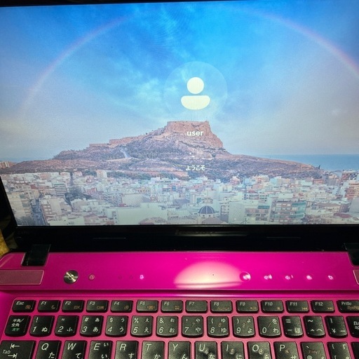 Lenovo ノートパソコン ピンク