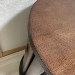 スツール 木製 スタッキングスツール 4脚セットの画像