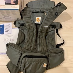 ②【値下げ中】未使用 新品 抱っこ紐 エルゴベビー オムニブリーズ グレーの画像