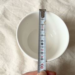 白カフェボウル単品の画像