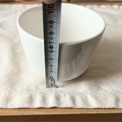 白カフェボウル単品の画像