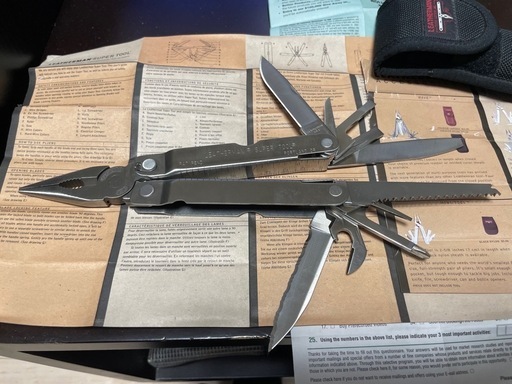 超美品　未使用　LEATHERMAN SUPER TOOL ビンテージ