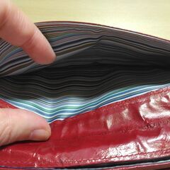 長財布　LAVISANT　ウナギ革の画像