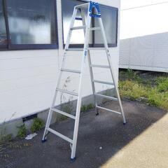ALINCO　 はしご兼用脚立　PRS-210S E-C　記名有　最大重量100kg　脚立高さ2m　梯子高さ4m22cm　7尺　アルインコ　②　Yの画像