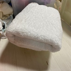 大きめ白バスタオル