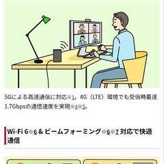 📡【格安】docomo home 5G HR01 ホームルーター 本体・箱・マニュアル付き
の画像