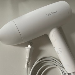 SALONIA Speedy Ion Dryer ホワイト ※温風出ませんの画像