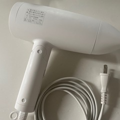 SALONIA Speedy Ion Dryer ホワイト ※温風出ませんの画像
