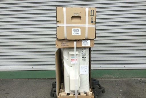 (本体＋工事）新品PANASONIC CS-224DFL-W 6畳用）