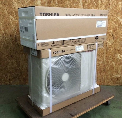 (本体＋工事）新品TOSHIBA RAS-2214T-W