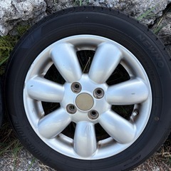 ラパン純正ホイールセット2本 ラパン アルミホイール(14インチ/1本分) 「スズキ純正用品」ラパン