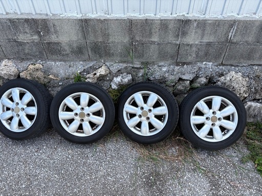 HE22S ラパン純正ホイールタイヤ付き