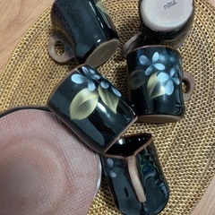 美品　美濃焼　コーヒーカップとソーサー　5セット　エスプレッソの画像
