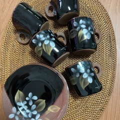 美品　美濃焼　コーヒーカップとソーサー　5セット　エスプレッソの画像