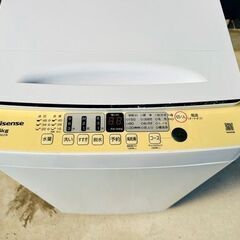 洗濯機　Hisense HW-55E2W 5.5kg 2024年...
