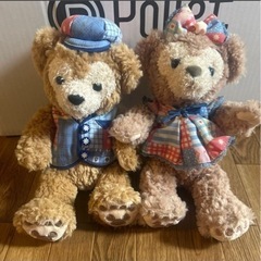 ディズニー ぬいぐるみセット　ダッフィ　 シェリーメイ