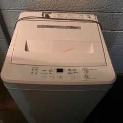 洗濯機 4.5kg 中古品】