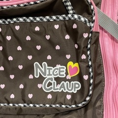未使用　NICE CLAUP ナイスクラップ 大型リュック 修学旅行　林間学校の画像