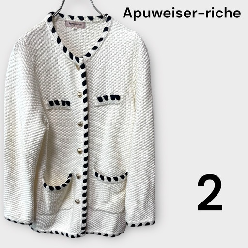 Apuweiser-riche - ✨美品✨アプワイザーリッシェノーカラー