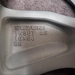 スズキ スイフト 純正 16インチ 軽流用サイズの画像