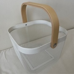IKEA RISATORP バスケット 白 ホワイト
