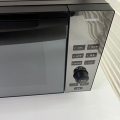 入間市　ツインバード センサー付フラットオーブンレンジ 18Lの画像