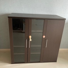 ニトリ　キャビネット　食器棚　