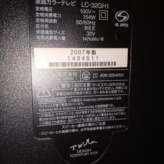 液晶テレビの画像