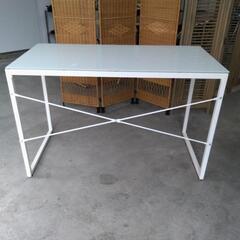 20250613001　家具　ガラステーブルの画像