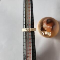 鹿の角　リング　9.5号の画像