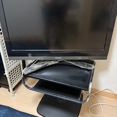 平日夕方以降なら1,000円引！32型REGZA&回転テレビ台