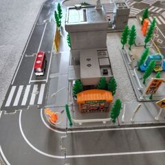 トミカパズル道路と色々セットの画像