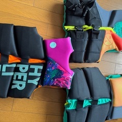 ライフジャケット子供用3枚セットの画像
