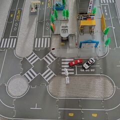 トミカパズル道路と色々セット