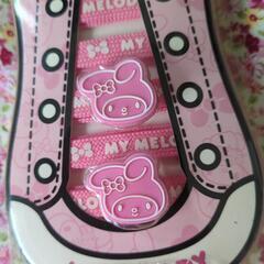 1⬛︎マイメロ 靴紐 新品未使用 の画像