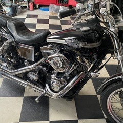 ハーレー　2003年　FXDL 100周年　キャブ車　走行距離2...