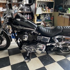 ハーレー　2003年　FXDL 100周年　キャブ車　走行距離23000　ローライダー　ダイナ　ツインカム88 の画像