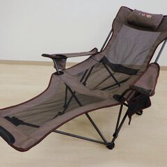 リクライニングアウトドアチェア【小金井市民限定】（小金井市再生家具）品番：06-03-18 ※新規優先の画像