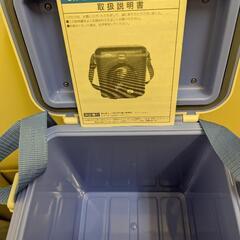 ラジオ付きクーラーボックス　　　新古品の画像