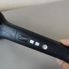 SALONIA サロニア ストレートヒートブラシ ワイド ヘアブラシ 海外対応 SL-012BKの画像